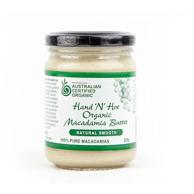 Hand and Hoe Macadamia Macadamia Smooth Butter 225g