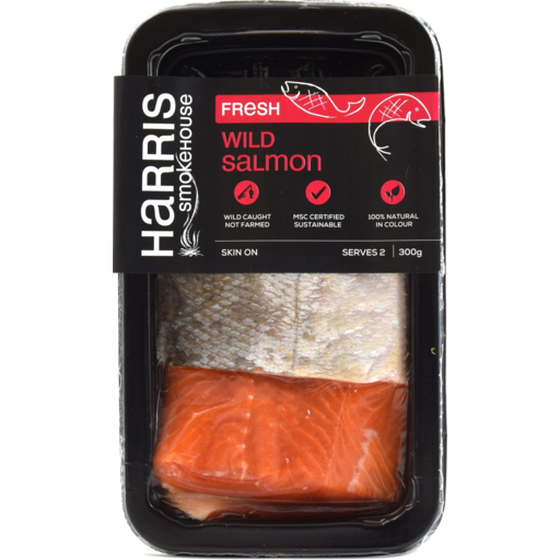 Harris Smokehouse Wild Raw Salmon 300g