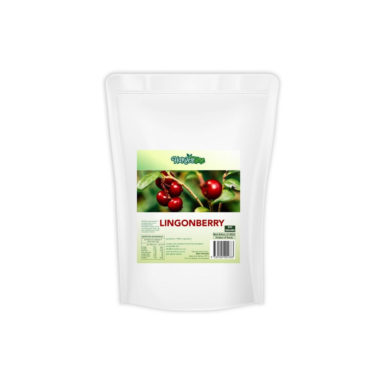 Harvestime Lingonberry 400g