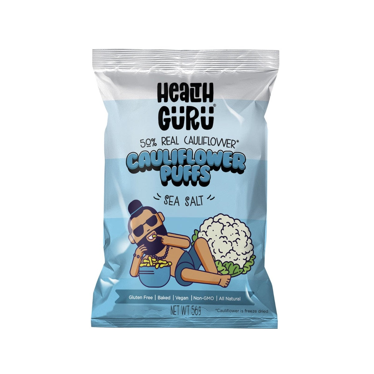 Health Guru Cauli Puff Salt 56g