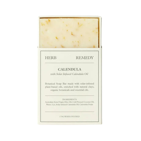 Herb Remedy Calendula Soap with Solar Infused Calendula Oil170g
