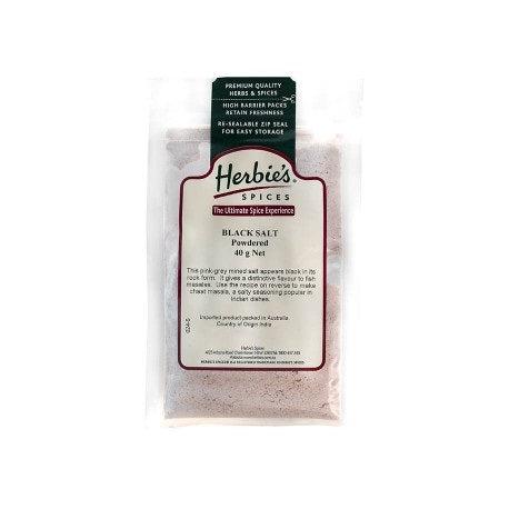 Herbies Black Salt Powder 40g