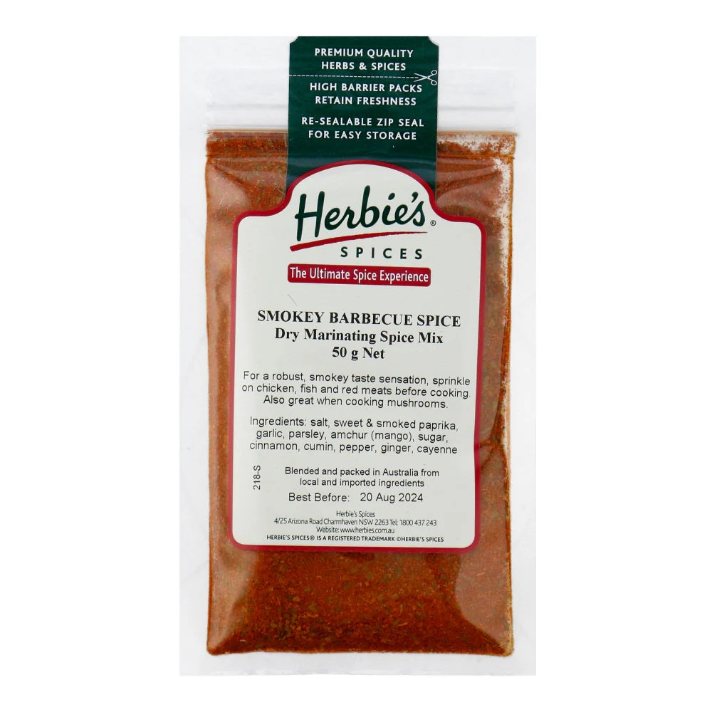 Herbies Smoked BBQ Spicy 50g