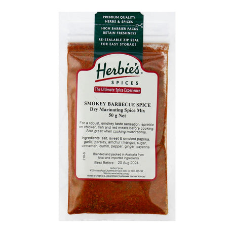 Herbies Smoked BBQ Spicy 50g