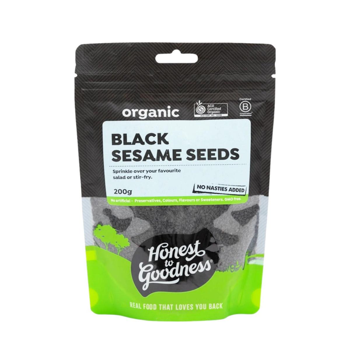 Honest to Goodness Black Sesame Seeds 200g