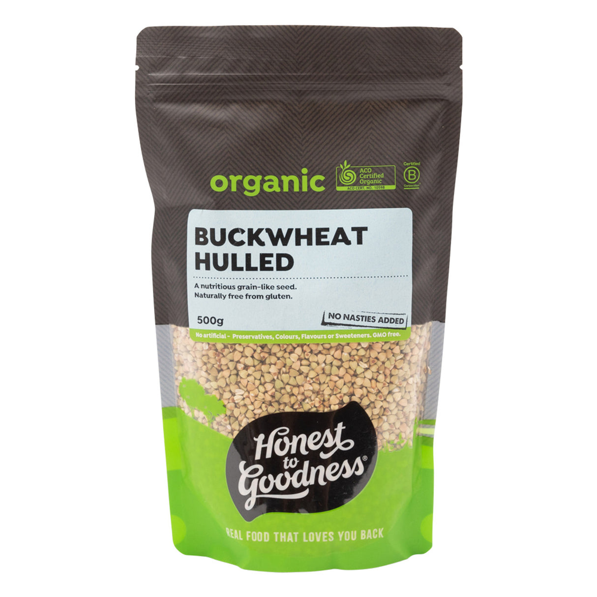 Honest to Goodness Buckwheat Hulled 500g
