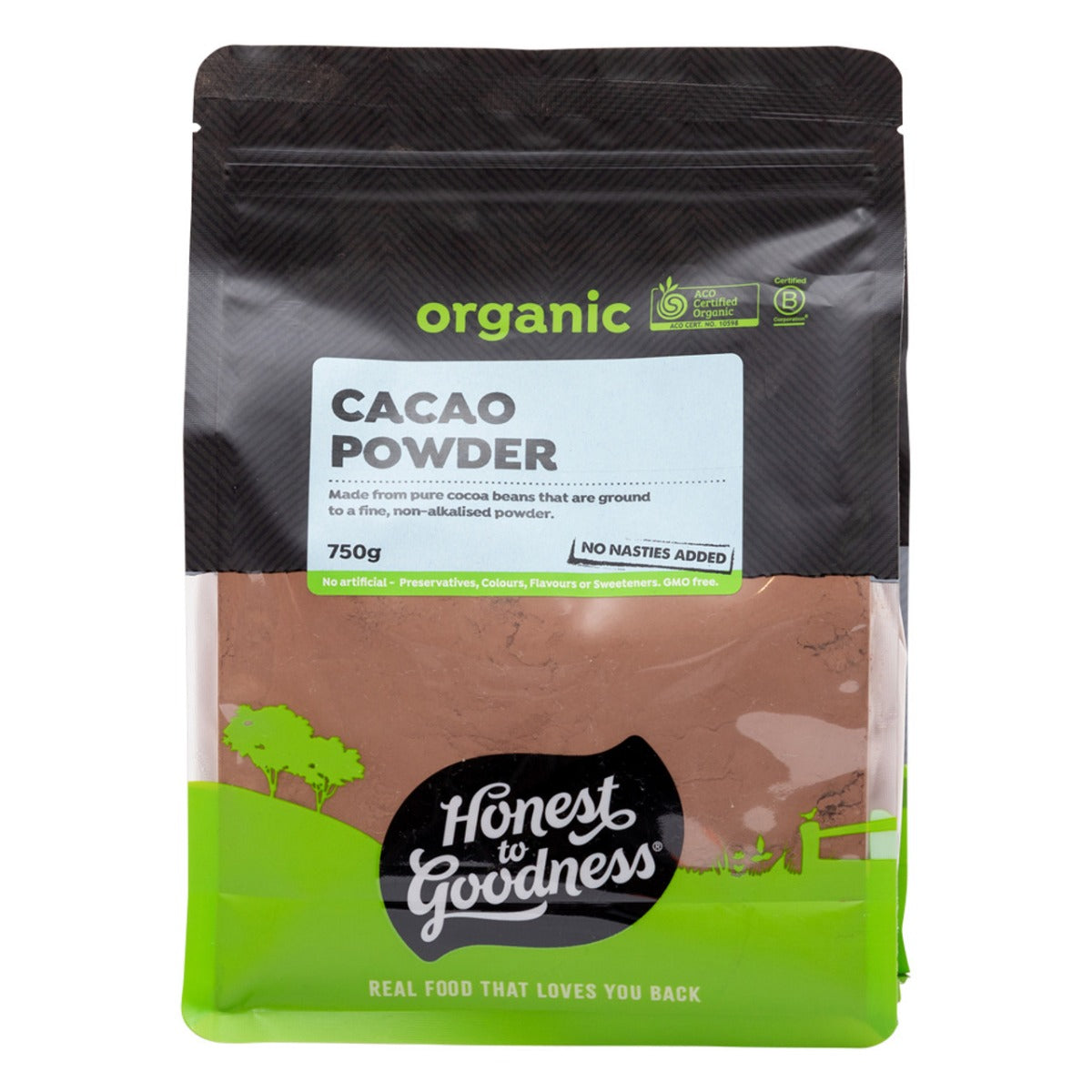 Honest to Goodness Cacao Powder 750g