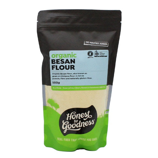Honest to Goodness H2G Org Besan Flour 500g