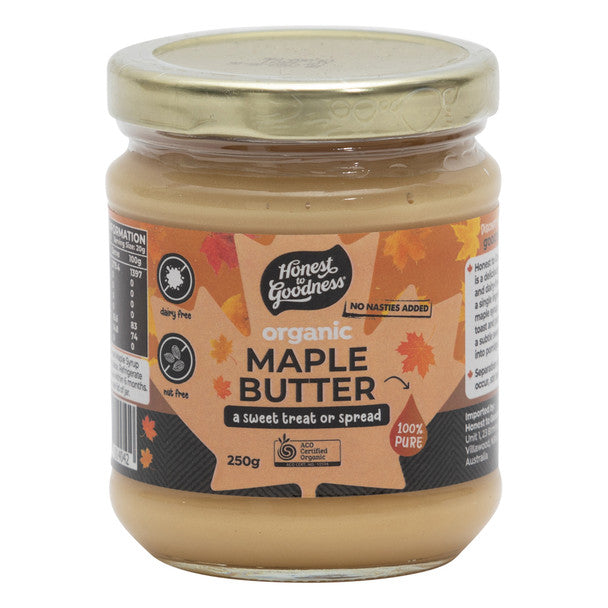 Honest to Goodness Maple Butter 250g