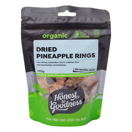 Honest to Goodness Natural Dried Pineapple Ring 100g