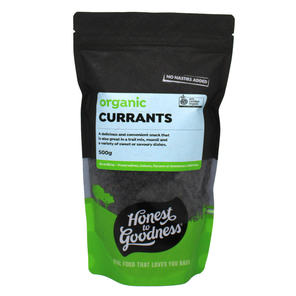 Honest to Goodness Organic Currants 500g