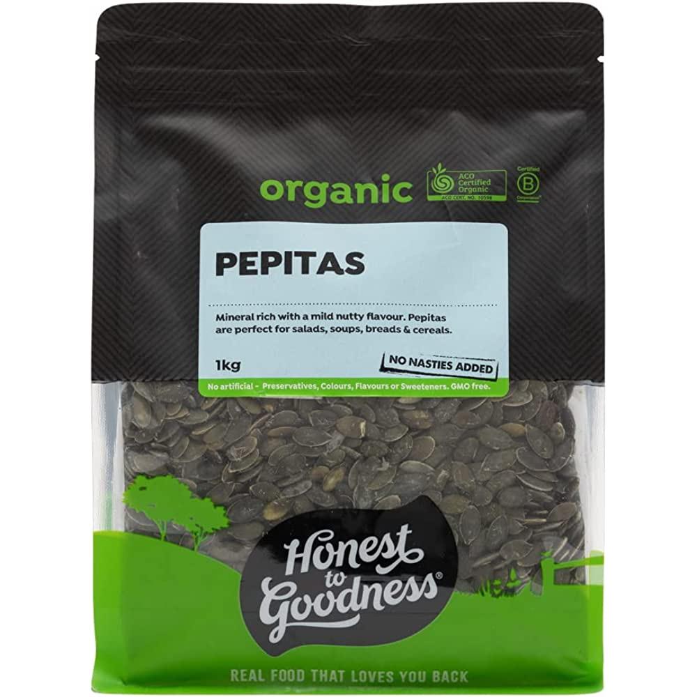 Honest to Goodness Pepitas Raw 1Kg