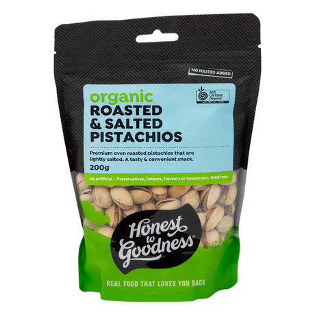 Honest to Goodness Pistachio Roasted Salt 200g