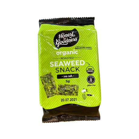 Honest to Goodness Roasted Seaweed Sea Salt 5g
