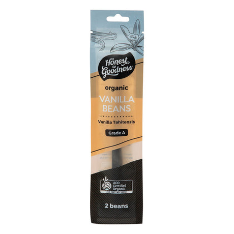 Honest to Goodness Vanilla Beans 2p