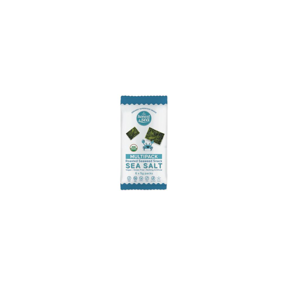 Honest Sea Seaweed Sea Salt 6 pack