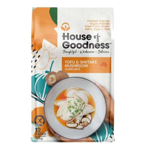 House of Goodness Tofu & Shiitake Mushroom Dumplings 285g
