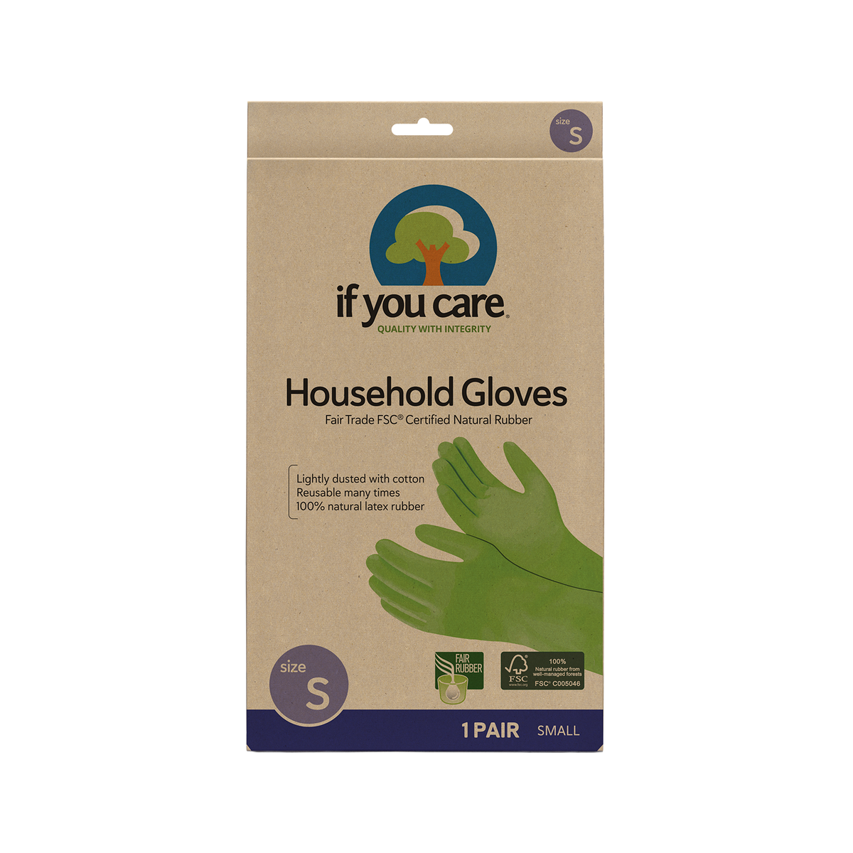 If You Care Household Gloves Small 1 Pair