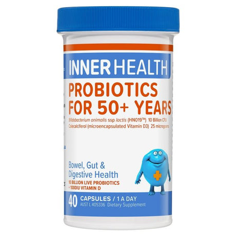 Inner Health Probiotics For 50+ Years 40c
