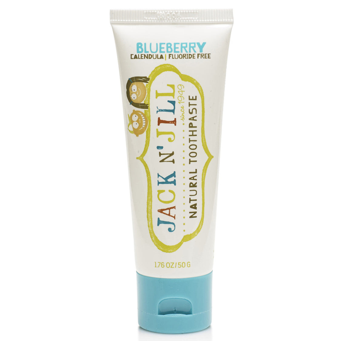 Jack N Jill Kids Toothpaste Blueberry Fluoride Free 50g – Unique Wholefood