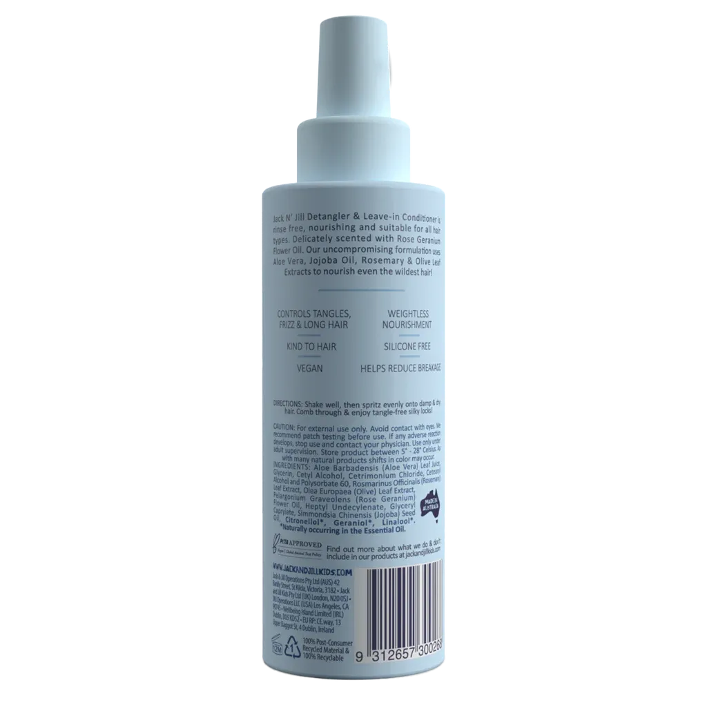 Jack N Jill Detangler & Leave-in Conditioner - Natural 200mL