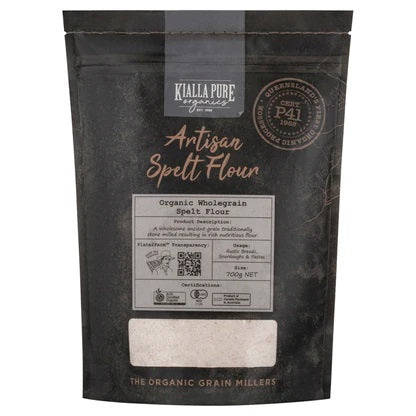 Kialla Organic Flour Whole Spelt 700g
