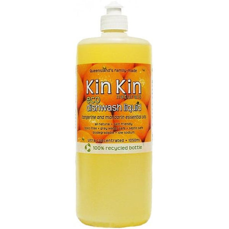 Kin Kin Naturals Dishwash Liq Tangerine 1050ml
