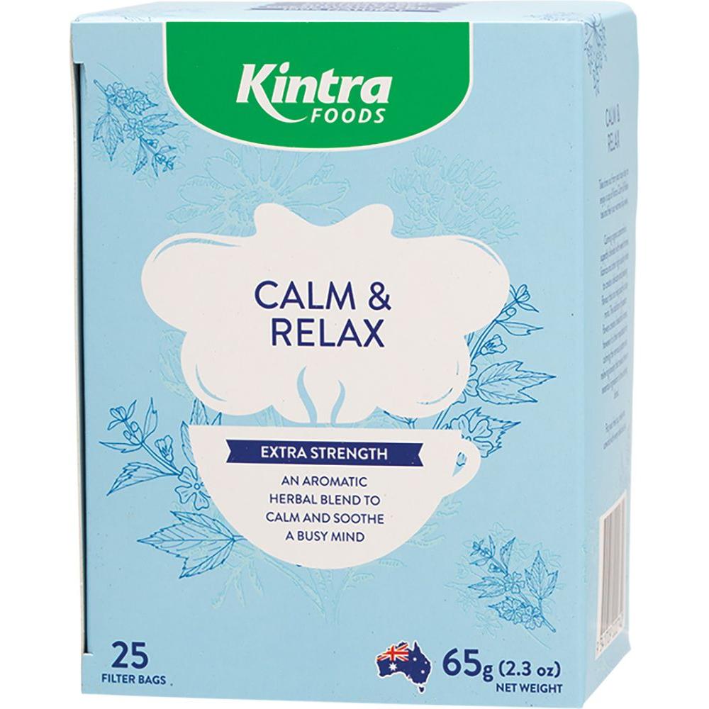 Kintra Foods Herbal Tea Bag Calm & Relax 25