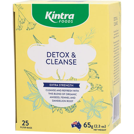 Kintra Foods Herbal Tea Bag Detox & Cleanse 25