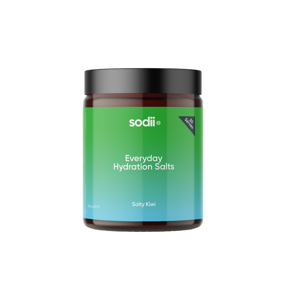 Sodii Everyday Hydration Salts Salty Kiwi Tub 185g