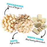 Koja Oat Bar White Choc Maca 60g