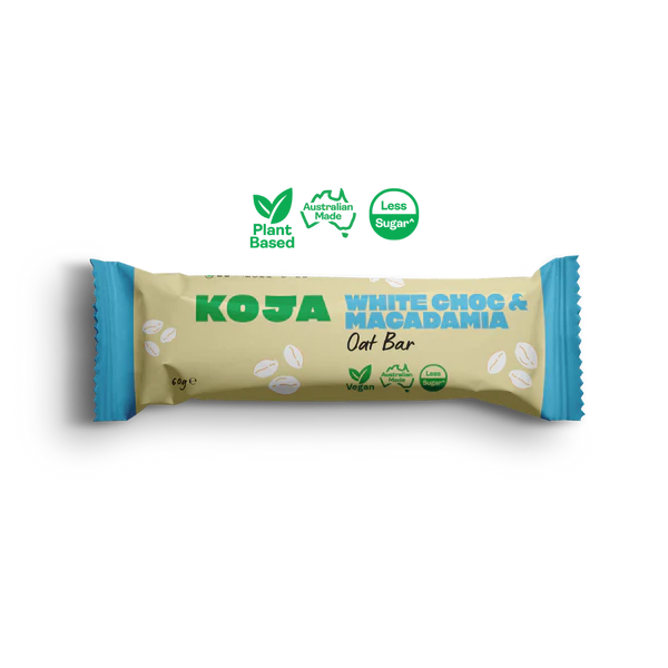 Koja Oat Bar White Choc Maca 60g