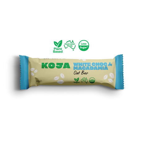 Koja Oat Bar White Choc Maca 60g