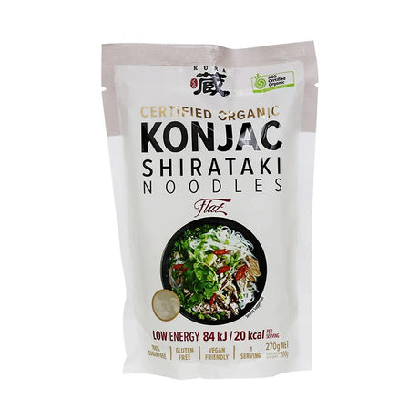 Kura Konjac Flat Noodle 270g
