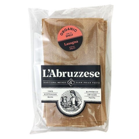 L Abruzzese Spelt Lasagna 300g