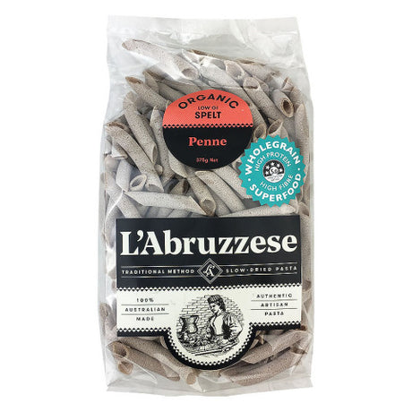 L Abruzzese Spelt Penne Rigati 375g