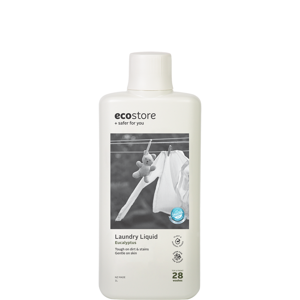 ecostore Eucalyptus Laundry Liquid 1L bottle