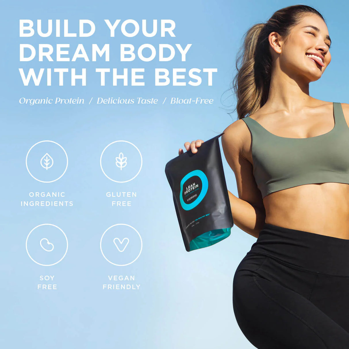 Tropeaka Lean Protein Vanilla 500g