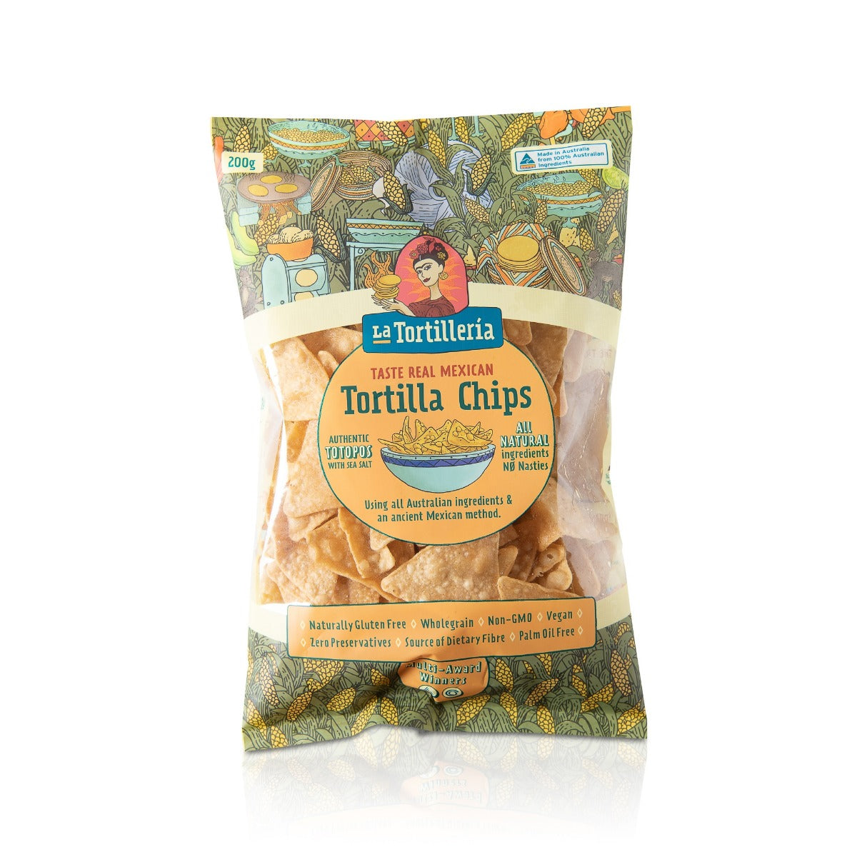 La Tortilleria Totopos Chips 200g