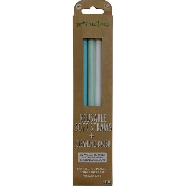 Little Mashies Little Mashies Straws Pastel 4p
