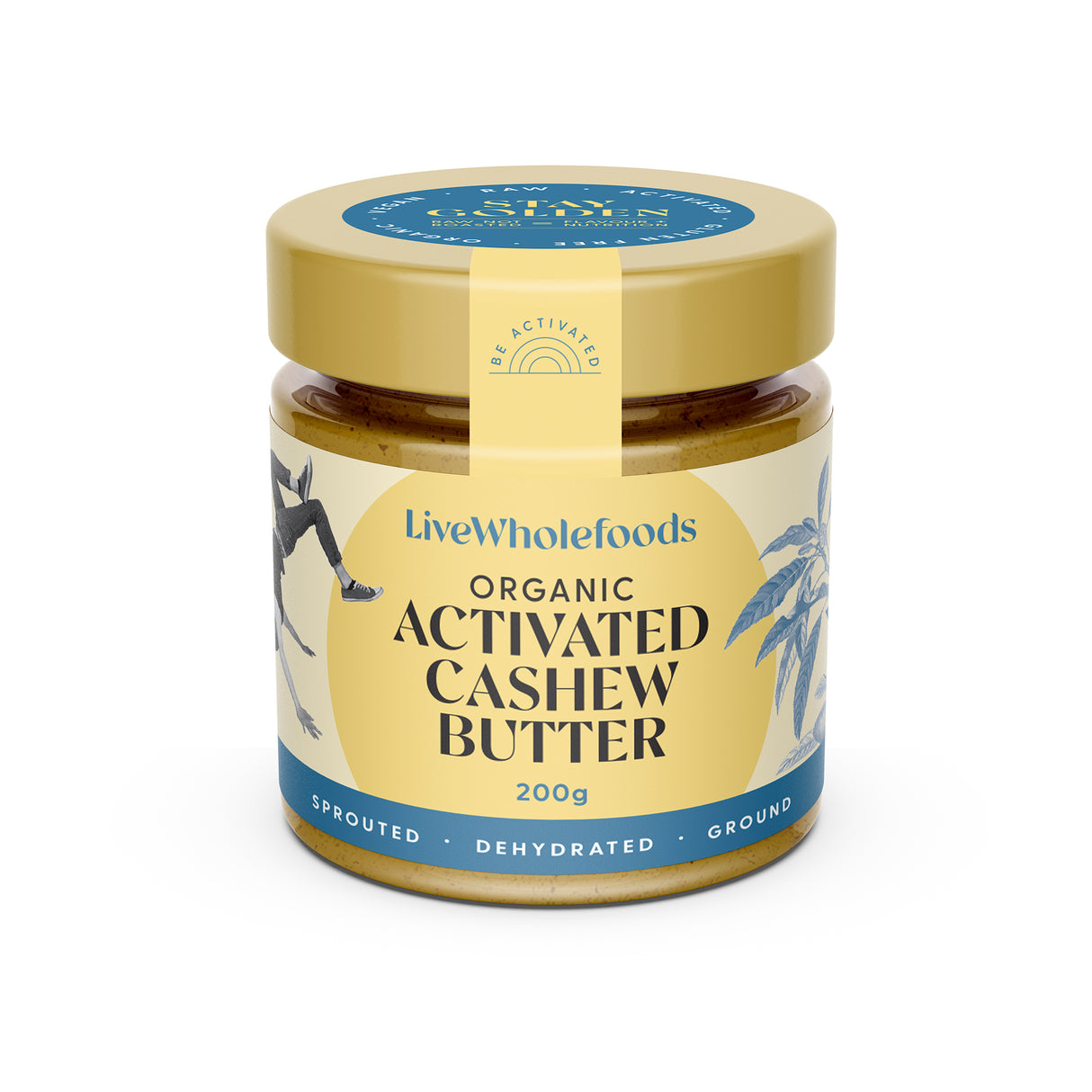 Live Wholefoods Activated Cashew Butter 200g