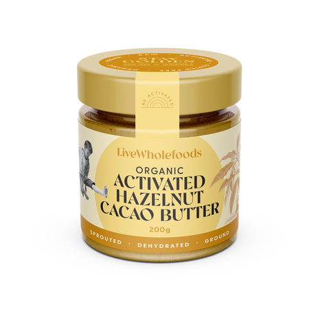 Live Wholefoods Hazelnut Cacao Butter 200g