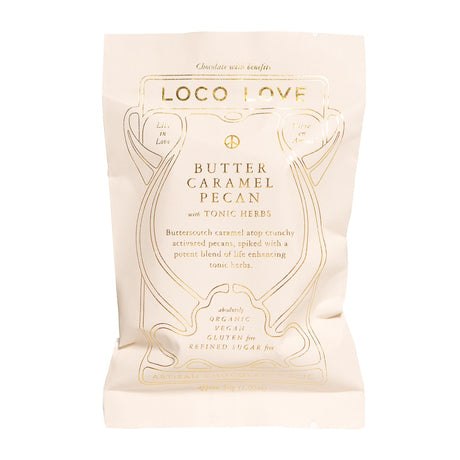 Loco Love Butter Caramel Pecan Chocolate 30g