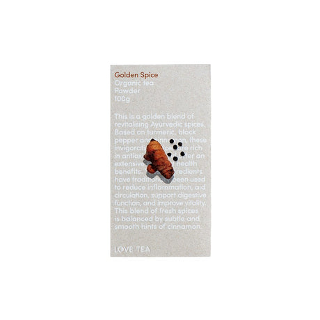 Love Tea Love Tea Golden Spice Powder 100g