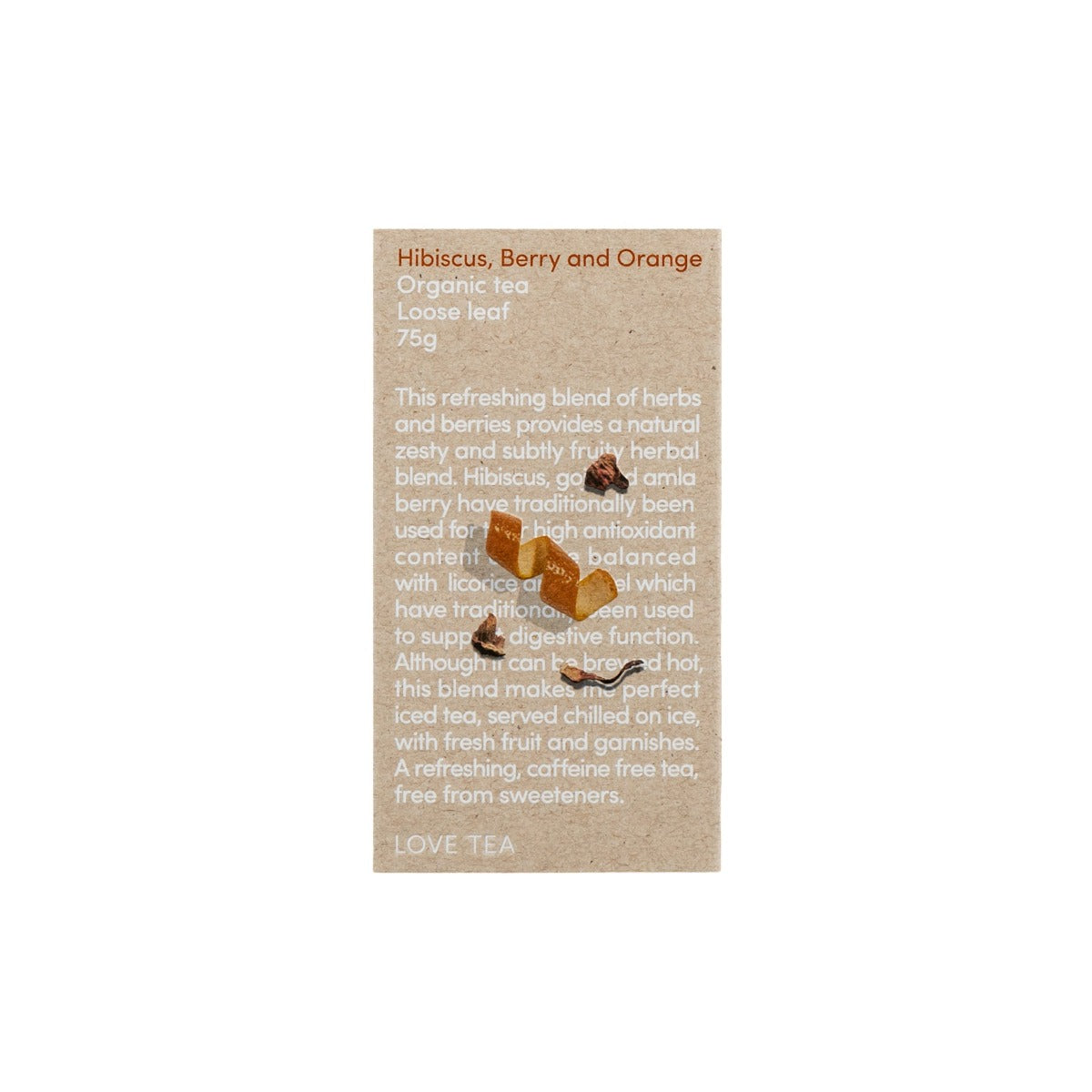 Love Tea Love Tea Hibiscus Berry Loose 75g