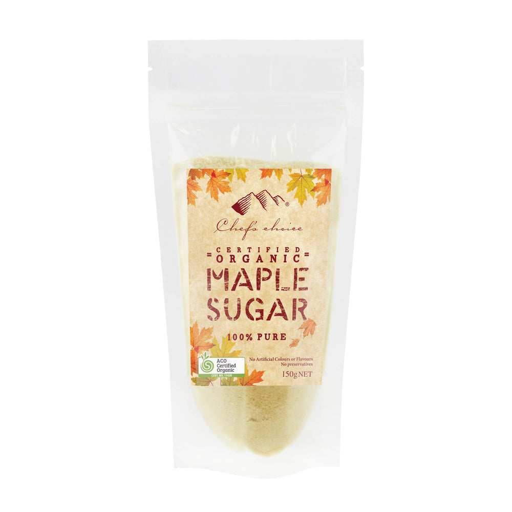 Chef Choice Org Maple Sugar 150G