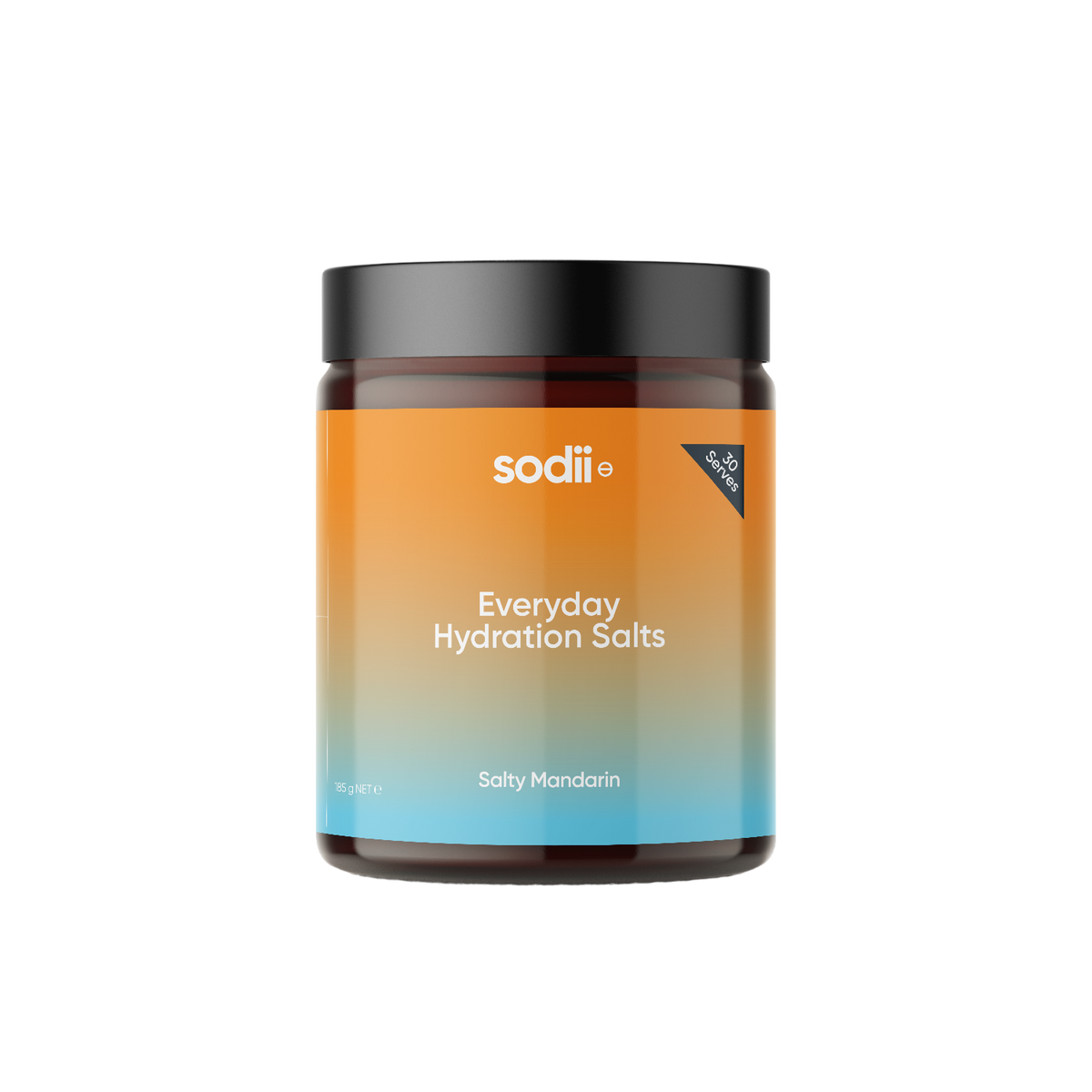 Sodii Everyday Hydration Salts Salty Mandarin Tub 185g