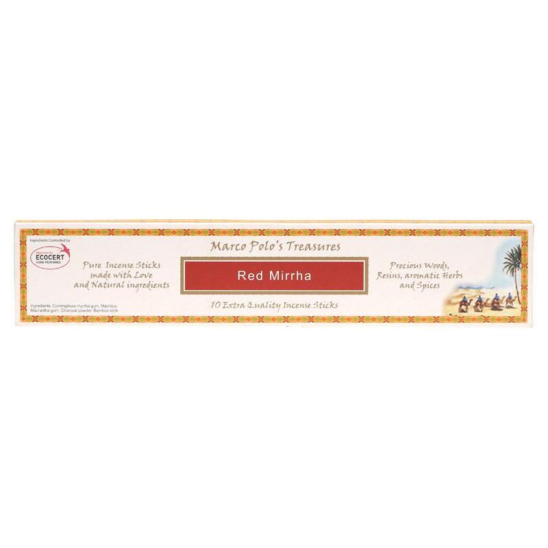 Marco Polo'S Treasures Sticks Red Mirrha 10