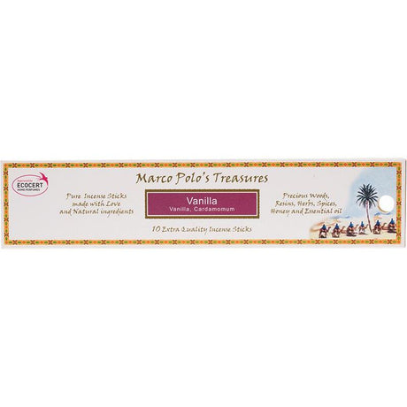Marco Polos Treasures Sticks Vanilla 10