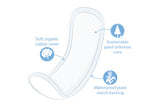 Natracare Super Natural Maxi Pads 12pk